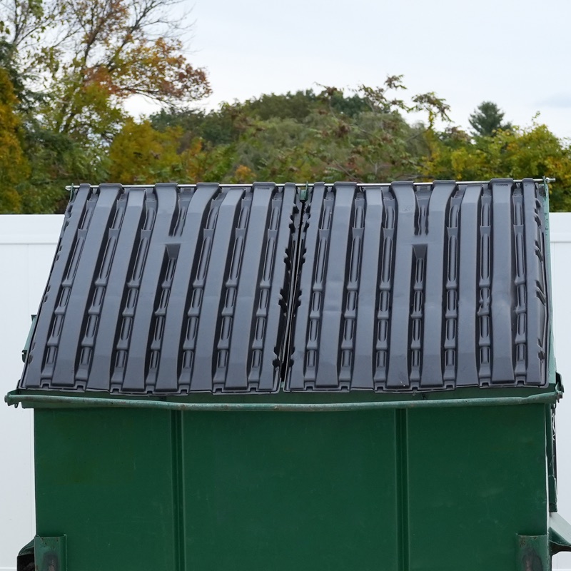 Dumpster lid — Waste Management