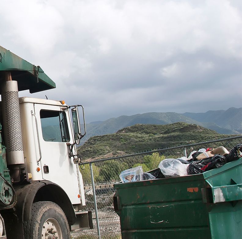 Waste Management thermoformed parts by Hampel
